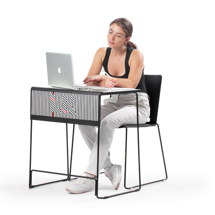 Scrivania Small Desk con Seduta Yucca - Linekit